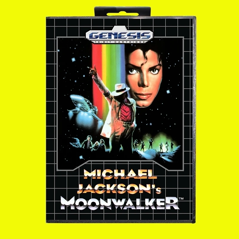Игровая карта Moonwalker MD 16-битный чехол из США для картриджа игровой консоли Sega Megadrive