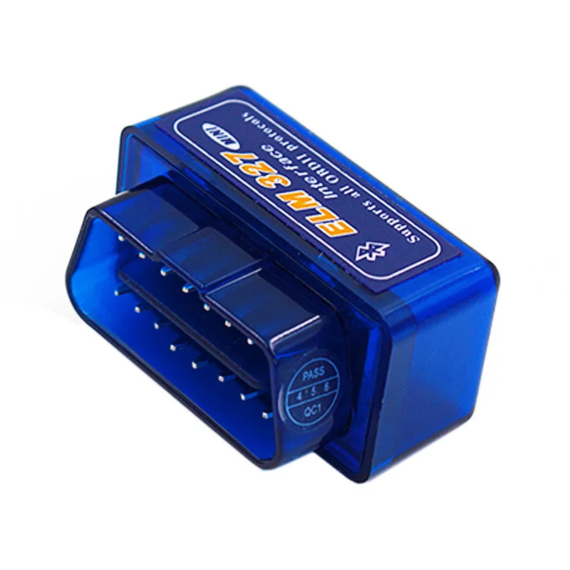ELM327 V2.1 OBD2 мини-сканер Bluetooth-совместимый автомобильный диагностический сканер Elm - Фото №1