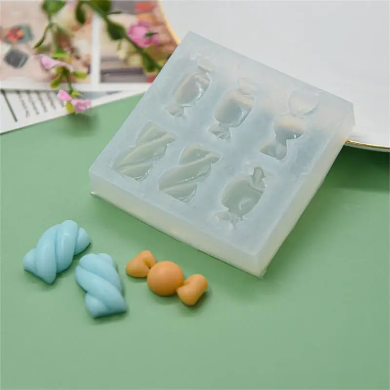 

Candy Shape Silicone Sugarcraft Mold Resin Cupcake Baking Mould Fondant Cake Kitchen Decorating Tools