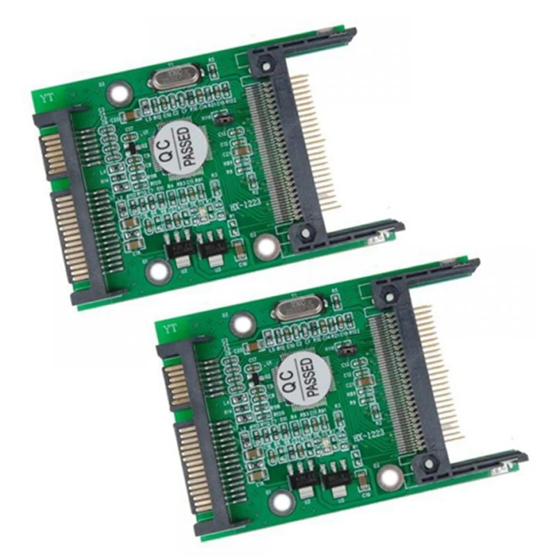 

2X Compact Flash CF To Serial ATA SATA Adapter Converter