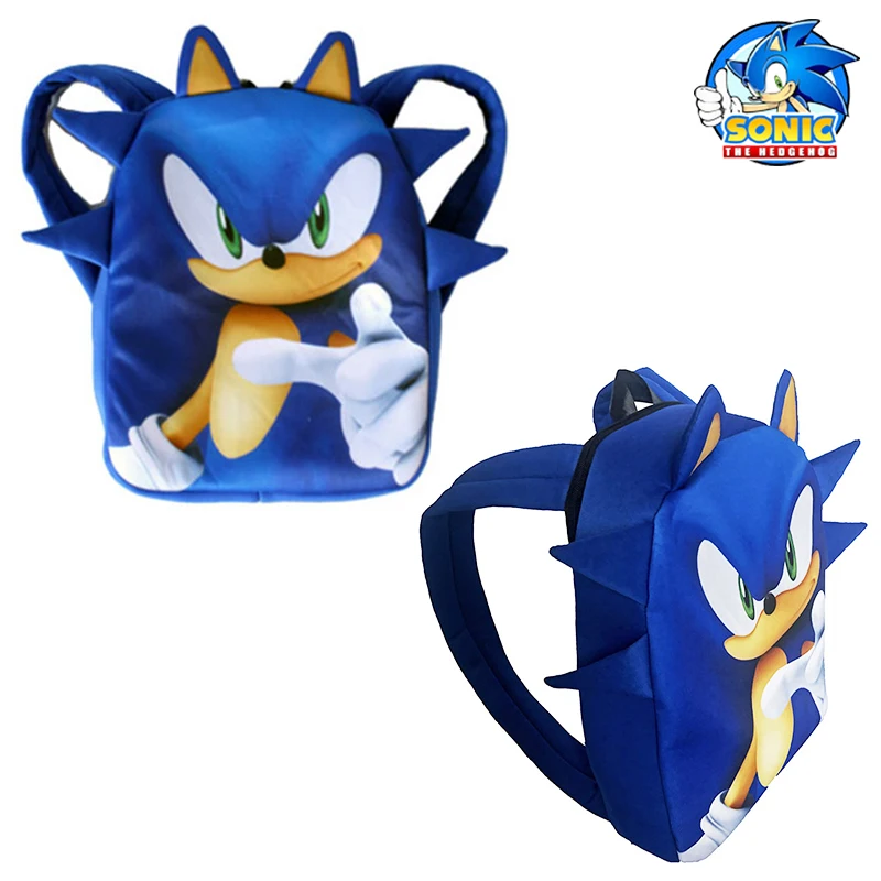 

Детский рюкзак SONIC RACING, детский школьный ранец для косплея и вечеринки, с ежиком, подарок для школы