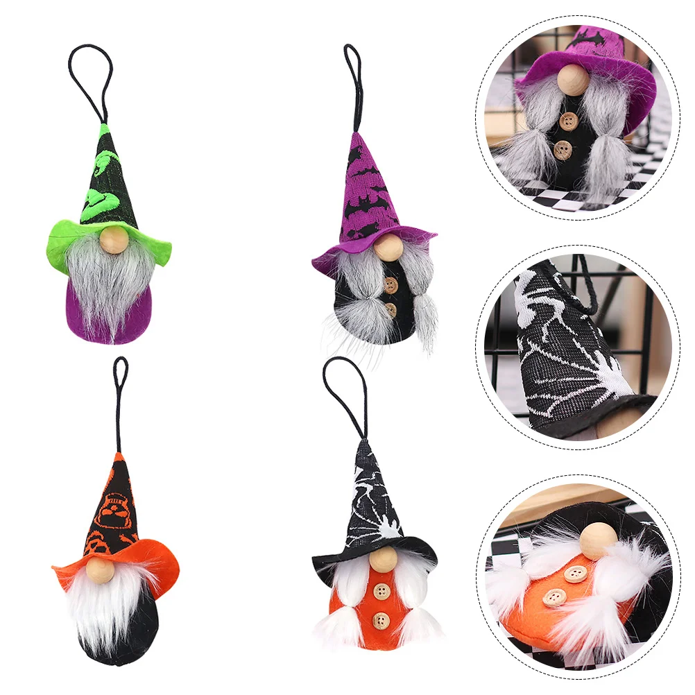 Украшение на Хэллоуин 4 шт. шведское подвесное украшение карликовое