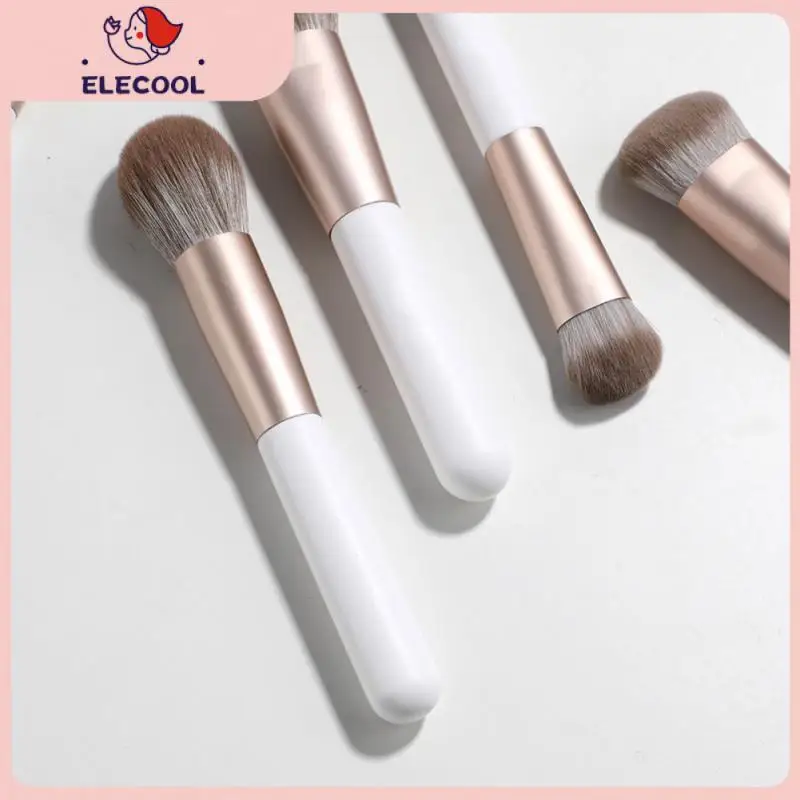 

Loose Powder Brush Eye Shadow Brush Blush Brush Makeup Set Brush Beauty Tools Pearl White Makeup Brush Set
