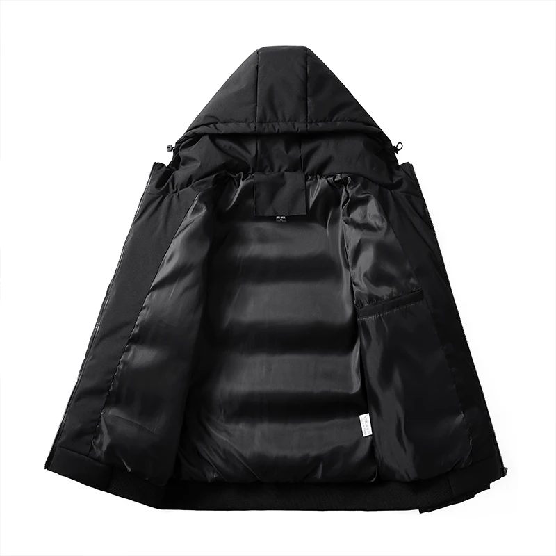 Winter cotton padded jacket for men, Korean fashion, slim and thickened short coat, cotton padded jacket, handsome winter coat,