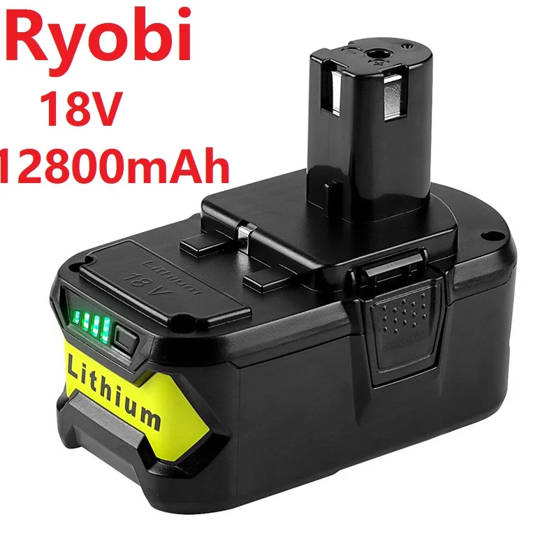 Литий-ионный Электроинструмент сменная батарея Ryobi 18 в 12800 мАч универсальная модель безопасная совместимость 18 в 1 шт. батарея