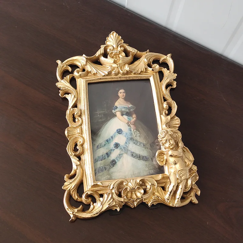 Фоторамка из смолы insWind рельефная резная креативная фоторамка в скандинавском