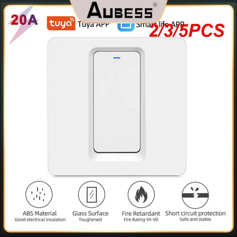 

Умный переключатель водонагревателя Tuya с Wi-Fi и управлением через приложение, 20 А, 2/3/5 шт.