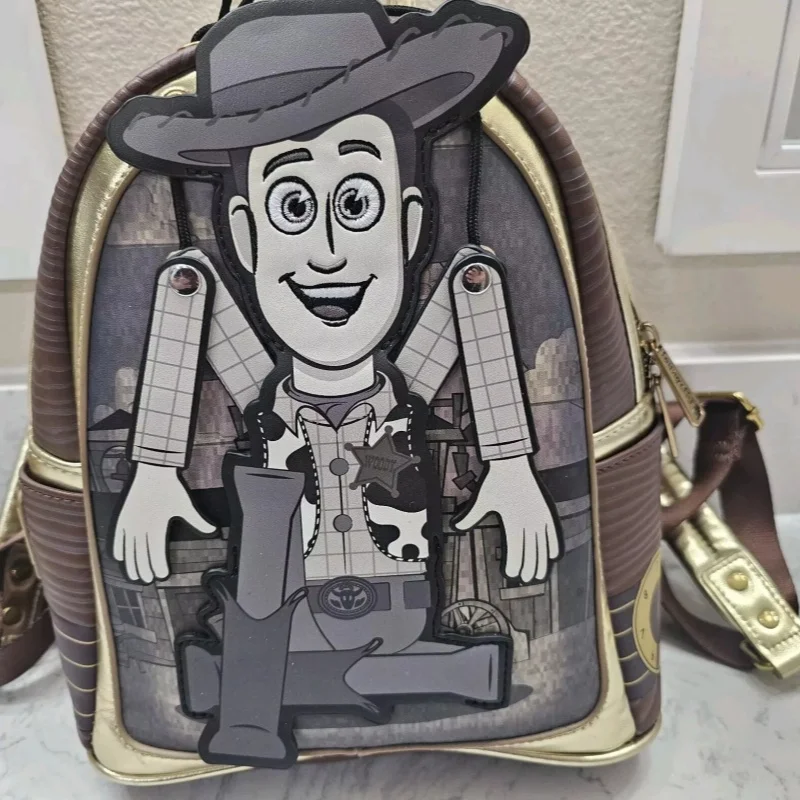 Loungefly Disney Toy Story Woody Puppet Мини-рюкзак Exclusiv Geb Mäd Рождественские подарки