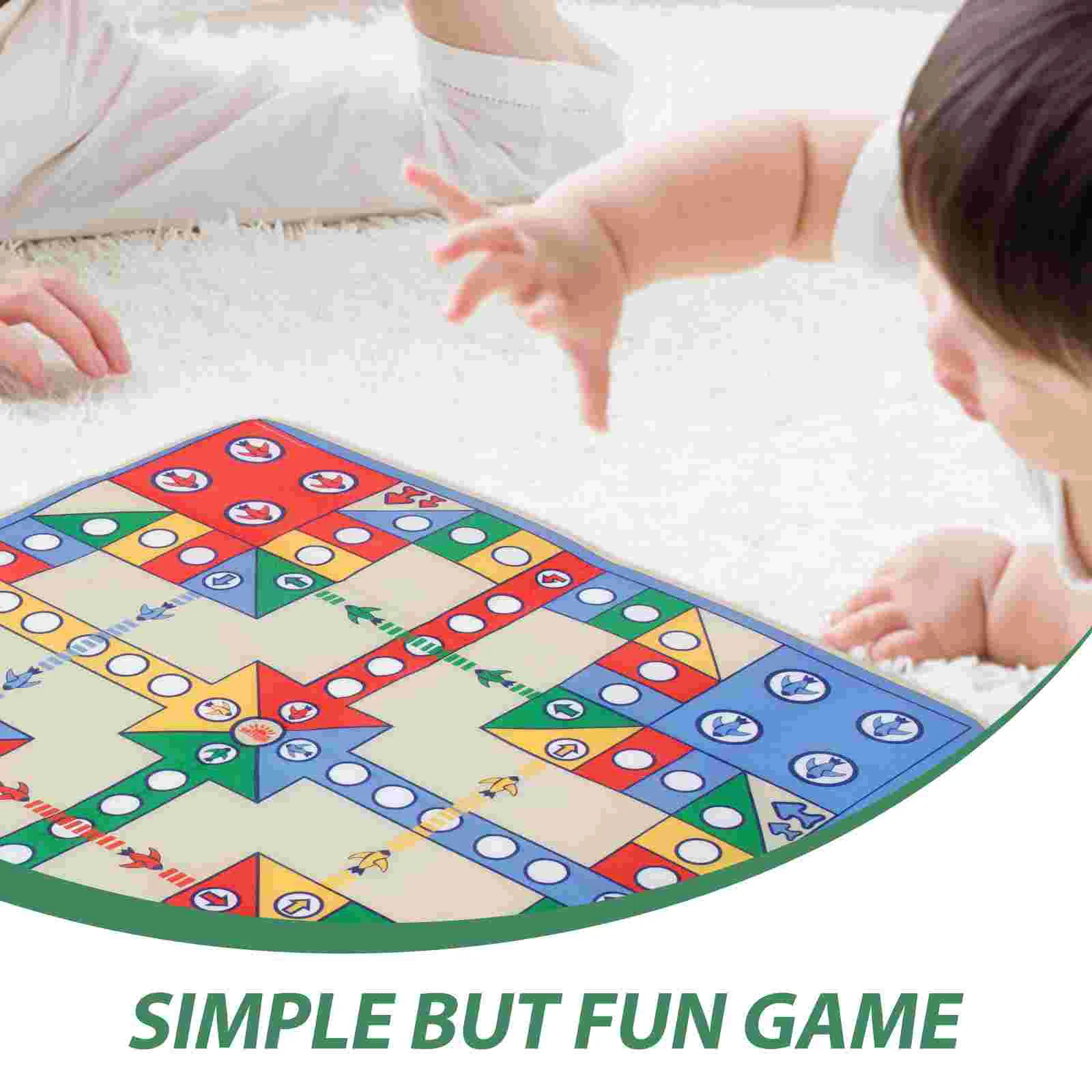 Летающее шахматное одеяло ковер с самолетом детский игровой коврики для