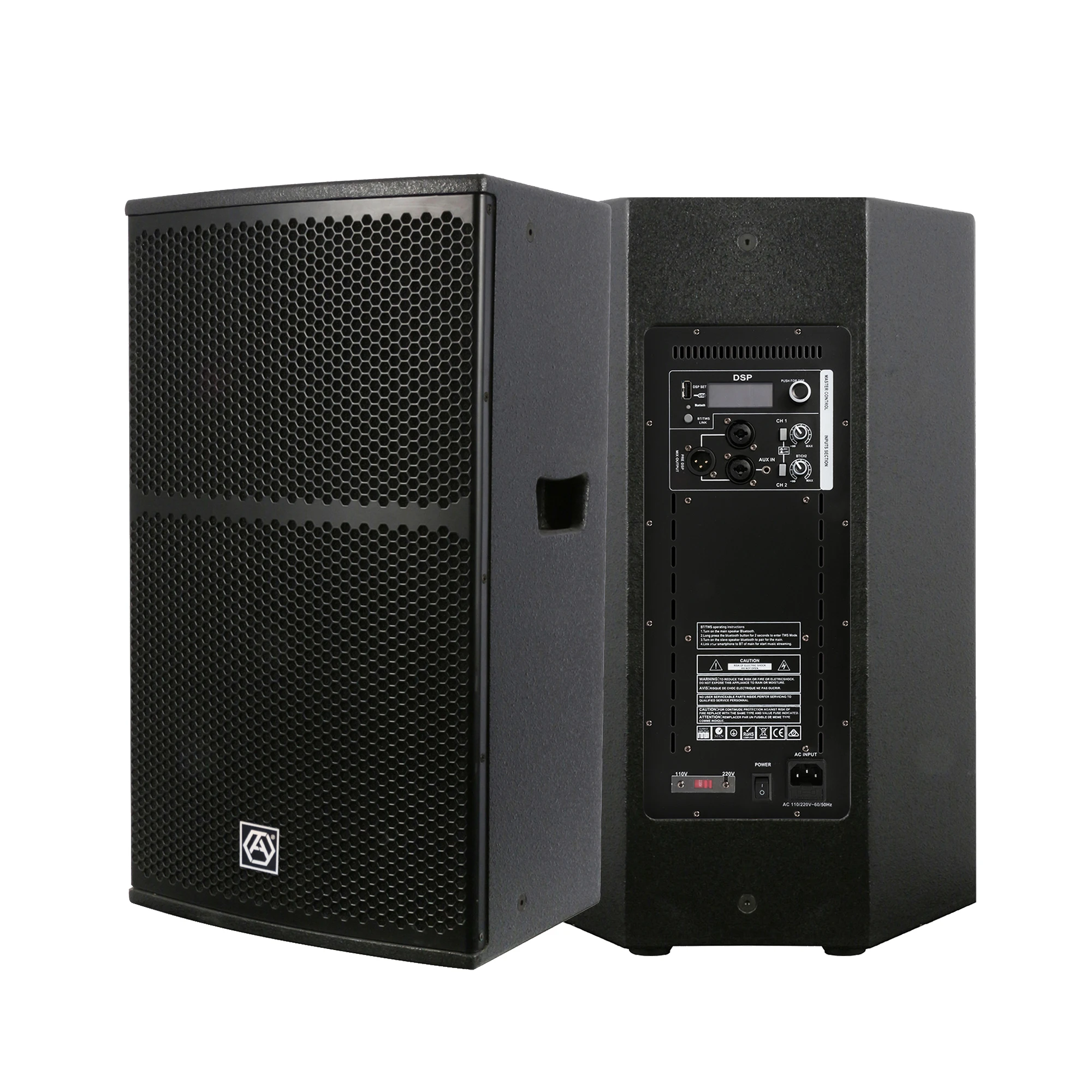 

New Design Professional Audio Speaker 15 Inch 500W Karaoke Speaker Good Quality for Conference Speech Stage Performance