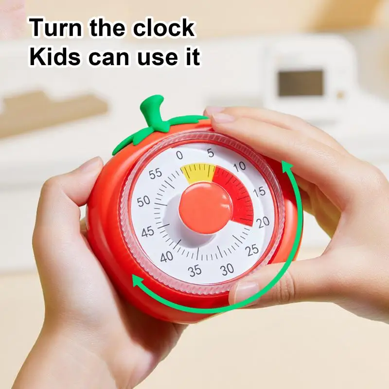 Учебный визуальный таймер 60 минут механический детский Настольный обратный
