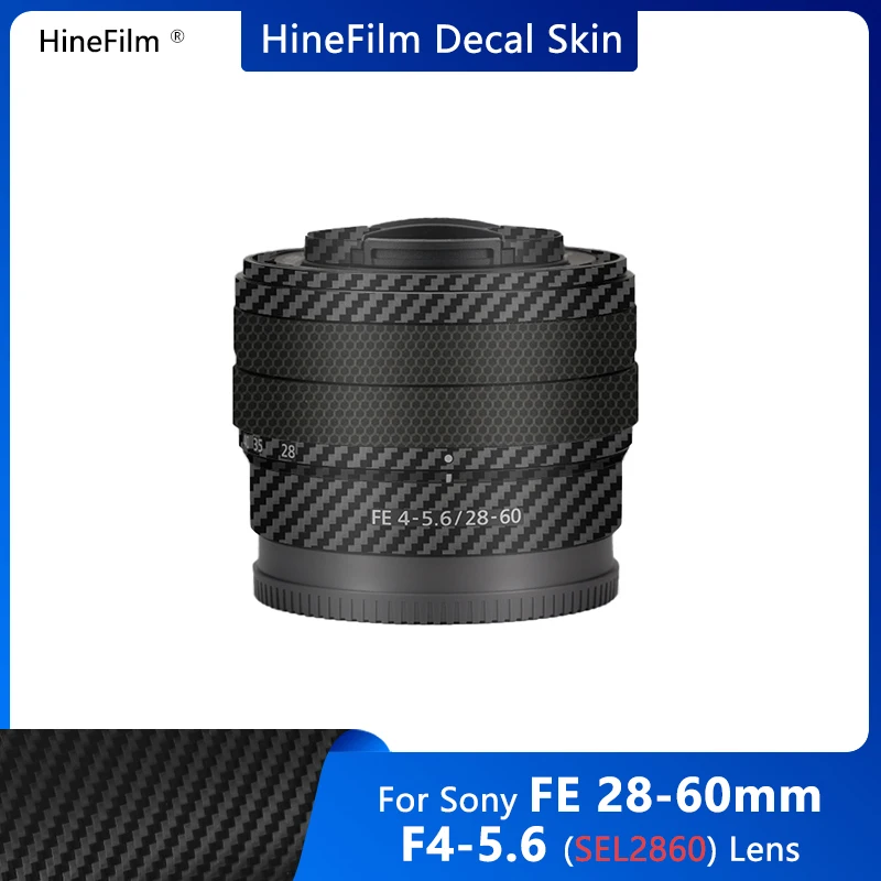 

2860 / FE28 60 Lens Vinyl Decal Skin Wrap Cover for SONY FE 28-60mm F4-5.6 Lens ( SEL2860 ) Lens Sticker Cover Film