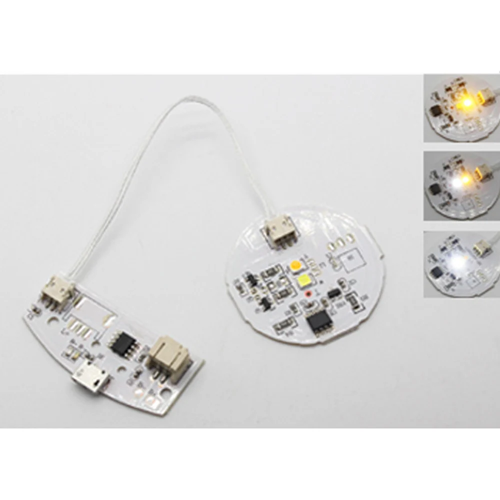 

3.7V 2A Touch Switch Capacitive Module LED Dimming Control Lamps Active Components Short Distance PCB Colorful/two tone light