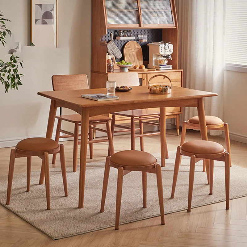 Деревянный табурет низкий роскошный высокий кухонный обеденный стол домашний