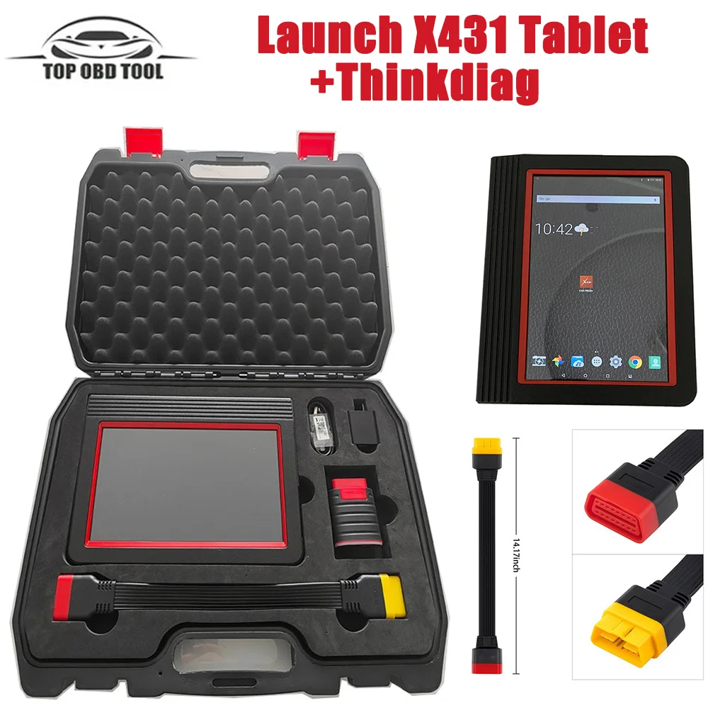 

Новинка 2023, полный комплект планшета Launch X431 с Thinkcar Thinkdiag, новая версия/X431 Golo pro/Dbsc-ar 5 OBD2 Bluetooth-сканер