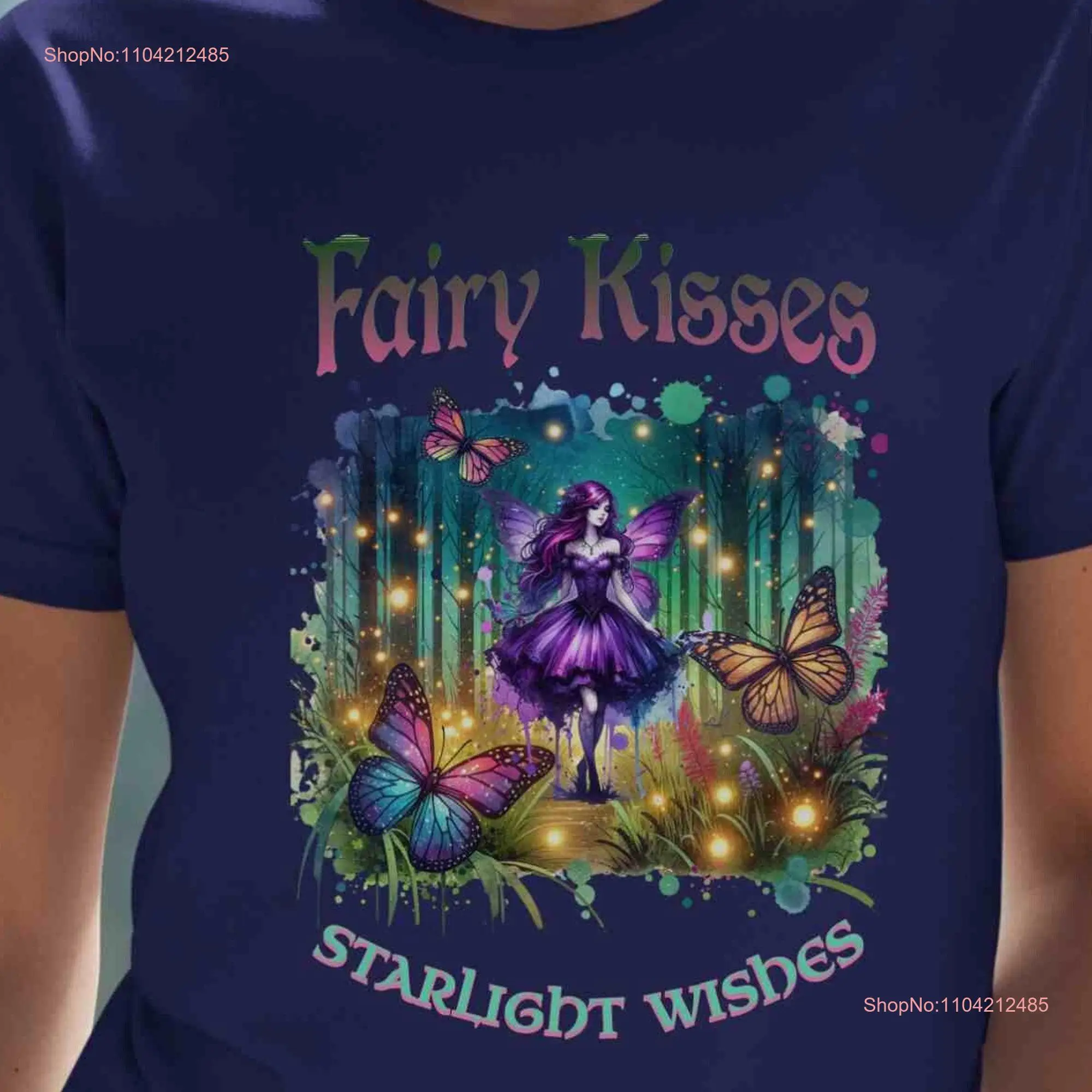 Fairy Nature T shirt Heavy Cotton for Best Friend long or short sleeves