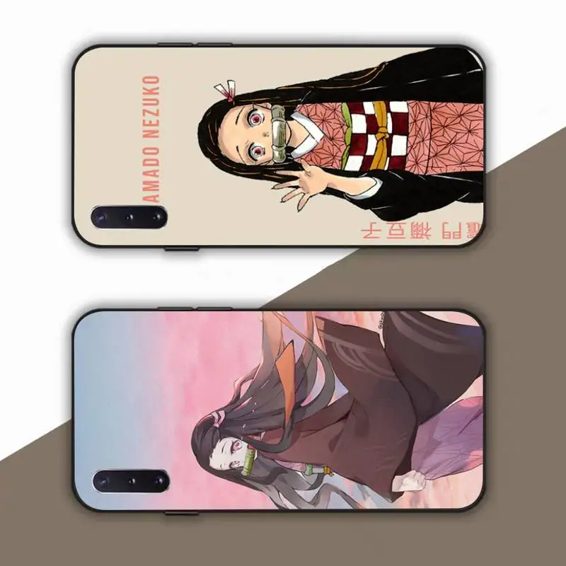 

BANDAI Demon Slayer Kamado Nezuko Phone Case For Samsung Galaxy Note 10Pro Note20ultra note20 note10lite M30S Coque