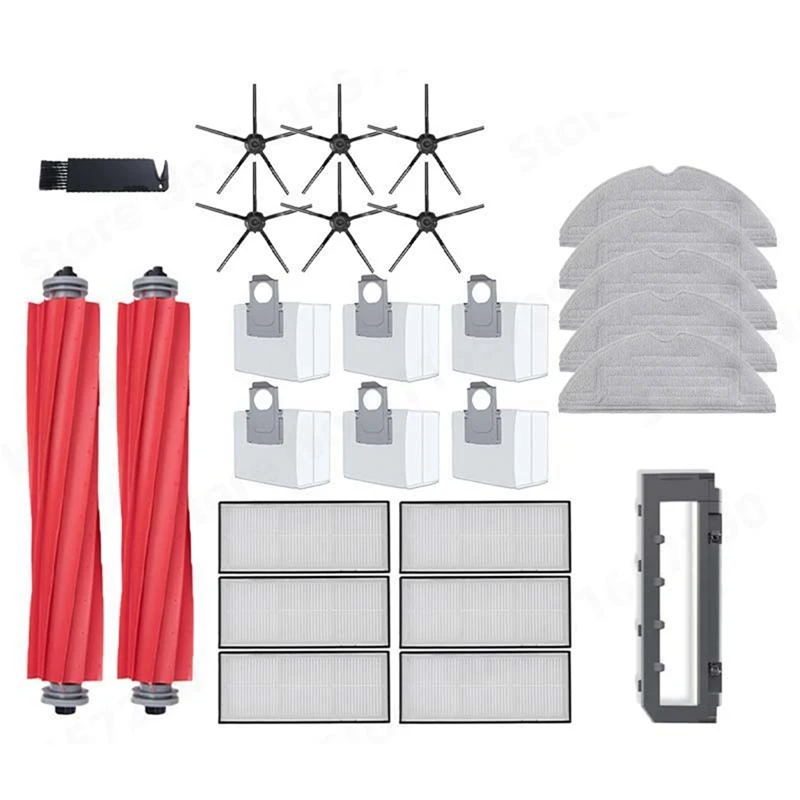 

Main Side Brush Filter And Mop Cloth For Roborock S7 Maxv S7 Maxv Plus S7 Maxv Ultra G10S Pro Vacuum Cleaner