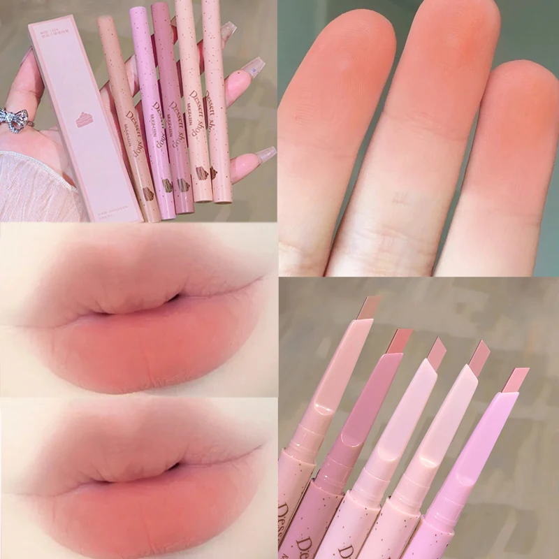 Waterproof Lasting Nude Pink Lip Tint Lips Cosmetic