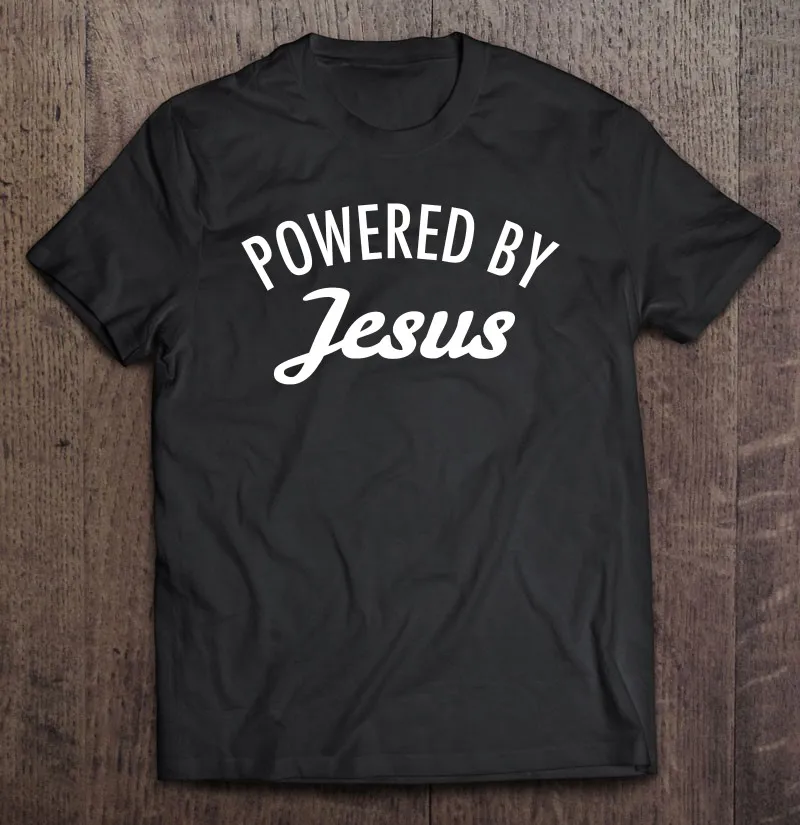 

Женская футболка-оверсайз с принтом вера в Иисуса