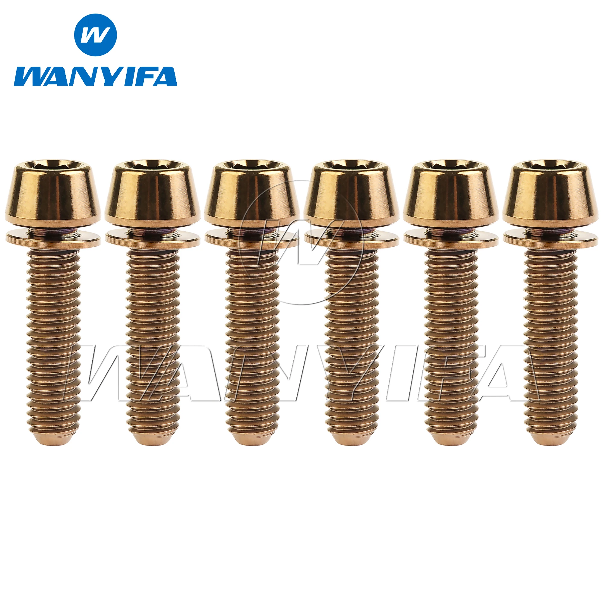 

Wanyifa Титановые болты M5/M6x16 6 шт.