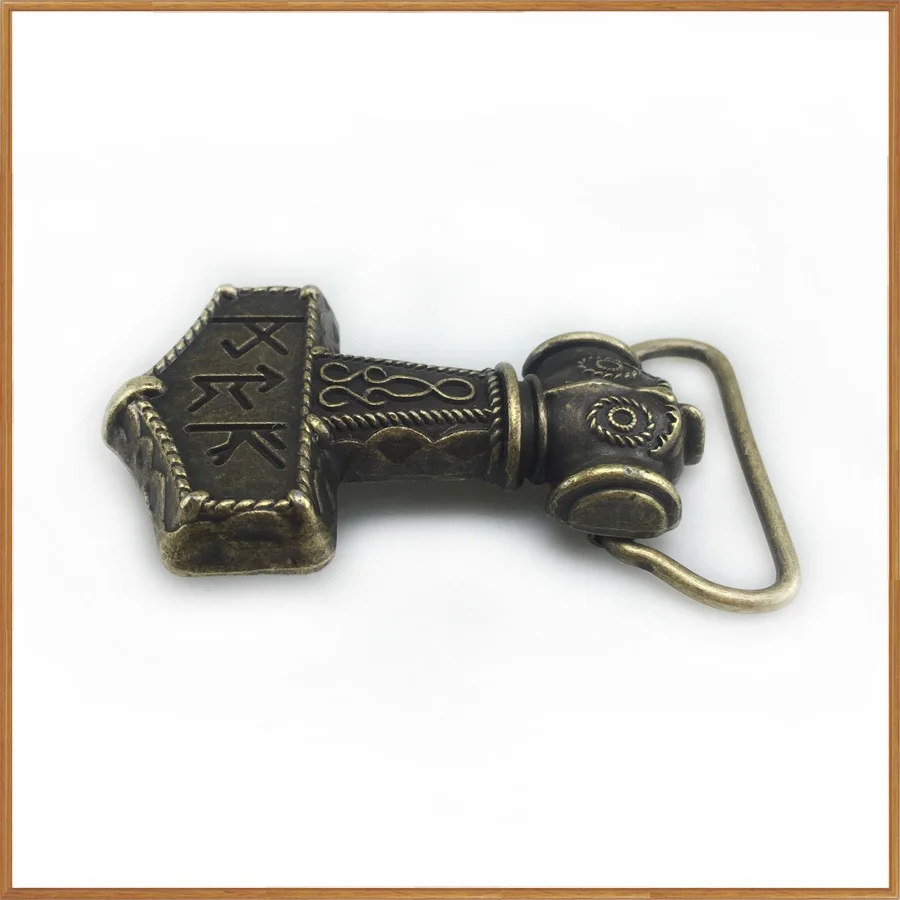 

Zinc Alloy Mjölnir Music Belt Buckle Western Denim Retro Belt Buckle