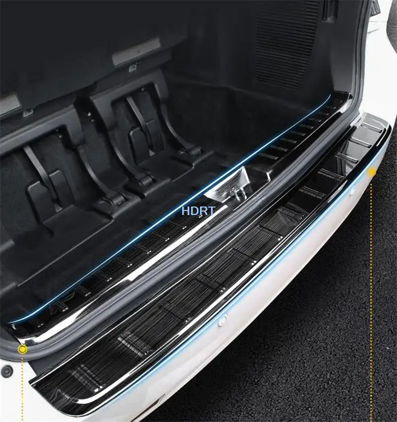 Для Toyota Sienna 2011-2020 Стайлинг автомобиля задняя защита специальный порог БАГАЖНИКА