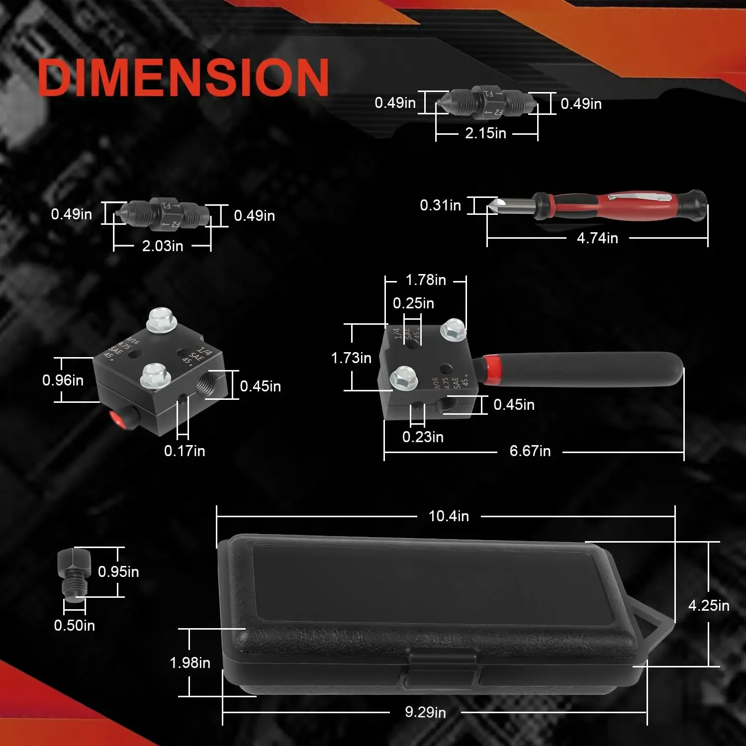 Развальцовочный инструмент 33260 для создания одинарных или двойных расширителей