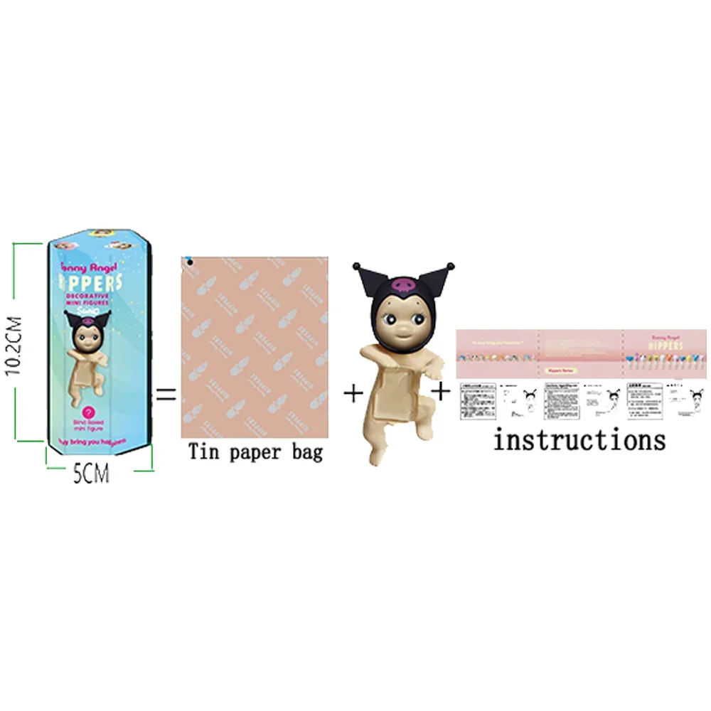Sanrio Sonny Angel слепая коробка Hello Kitty Melody Kuromi мультфильм коллекция мини-фигурки