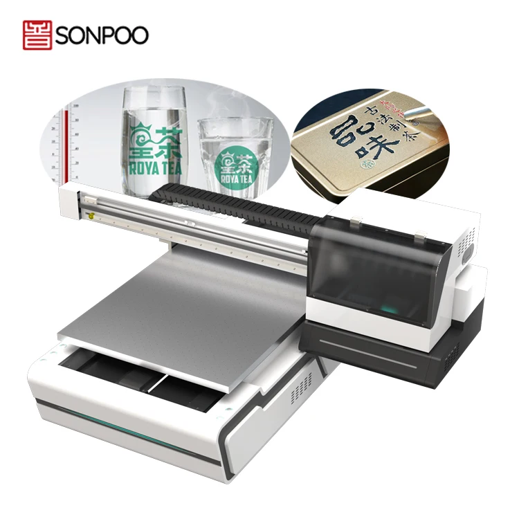 

UV printer small flat acrylic crystal label transfer paste printer glass metal PVC card box custom pattern logo inkjet printer