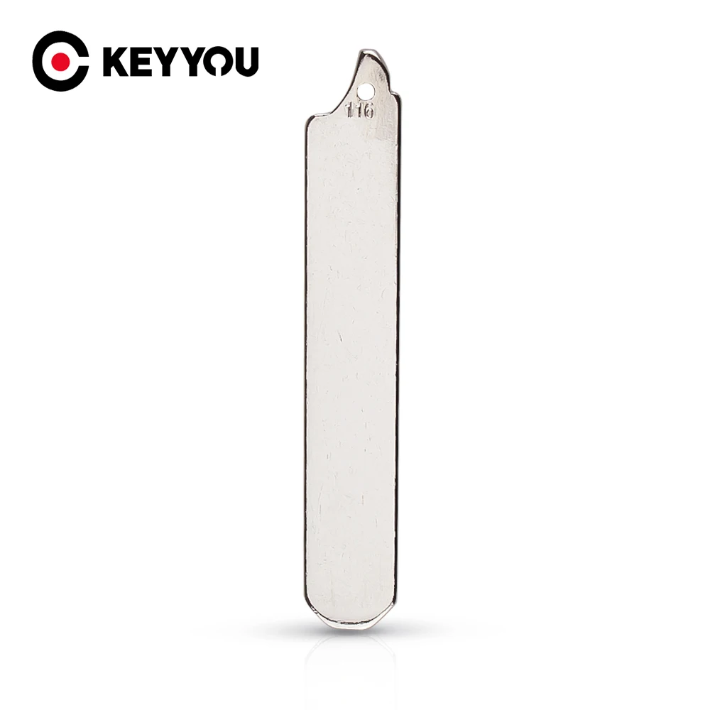 

KEYYOU Uncut Key 116 # флип-телефон для Honda Φ 2014 (тип A) HON66