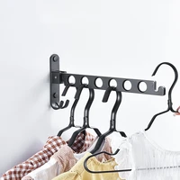 1x wall mount clothes hanger laundry hanger dryer rack retractable clothes rack wall hangers for clothes closet
