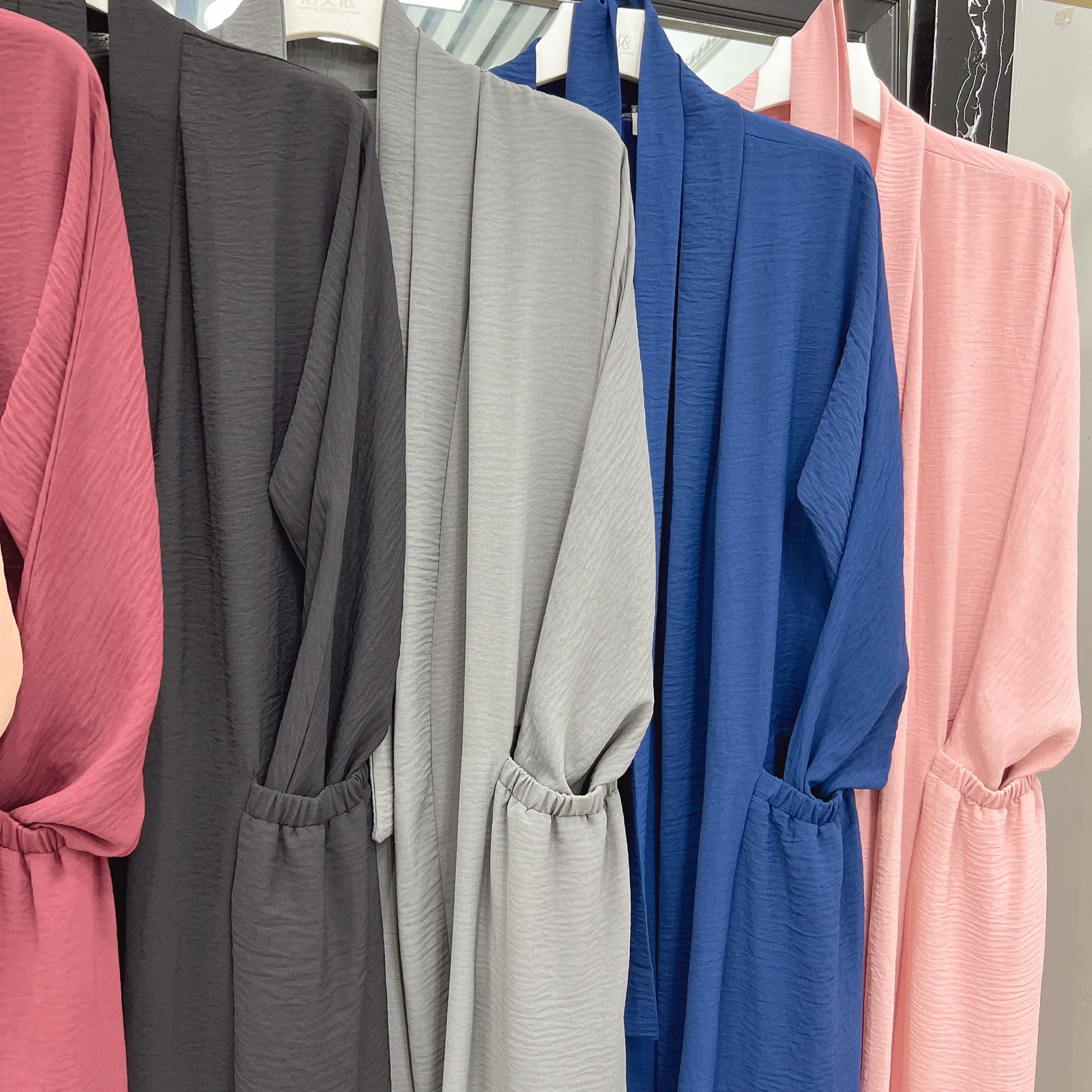 Элегантное мусульманское платье для женщин 2022 Летняя мода с поясом Макси Дубай