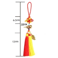home decor accessorieschinese knot tassel fringe trim diy apparel sewing fabric pendant decorative car key bag tassels curtains