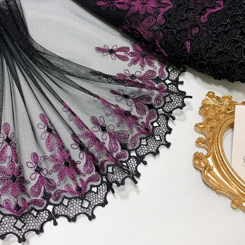 

Кружевная ткань для шитья, ширина 20 см