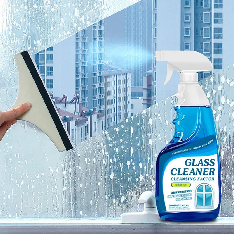 

Glass cleaner household cleaning glass water strong decontamination descaling cleaning agent glass mirror decontamination agent
