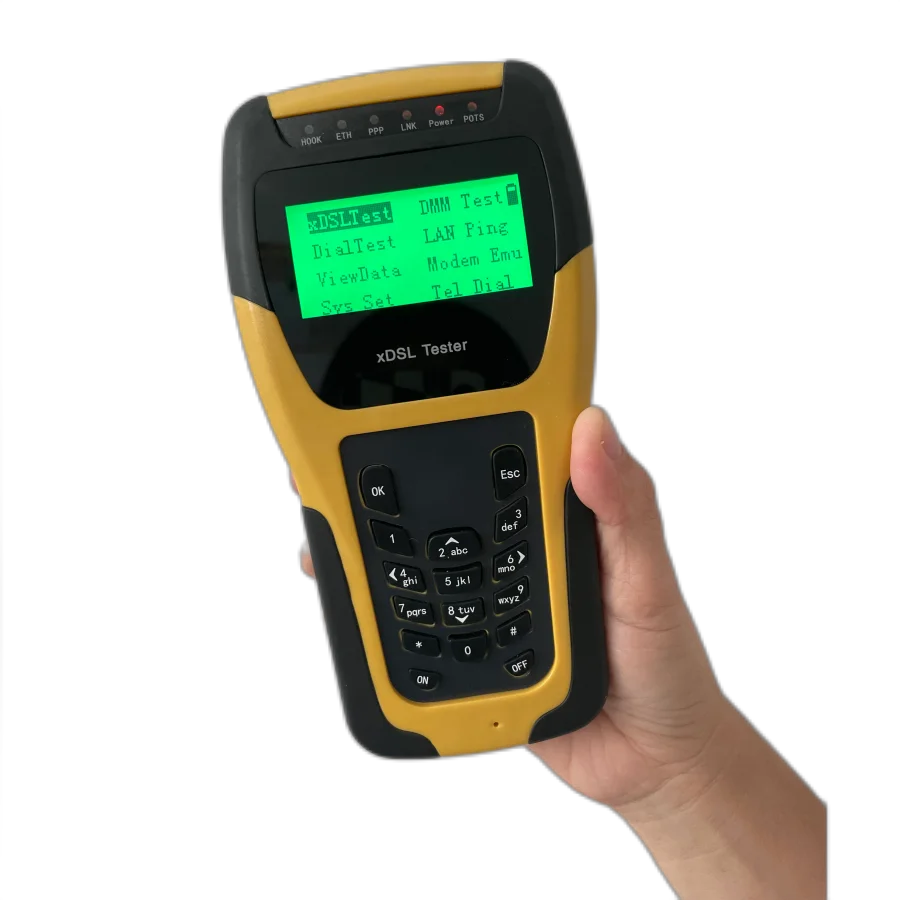 SENTER недорогой тестер xDSL VDSL/ADSL/ADSL2+ тестовый модем DMM функция эмуляции Ping