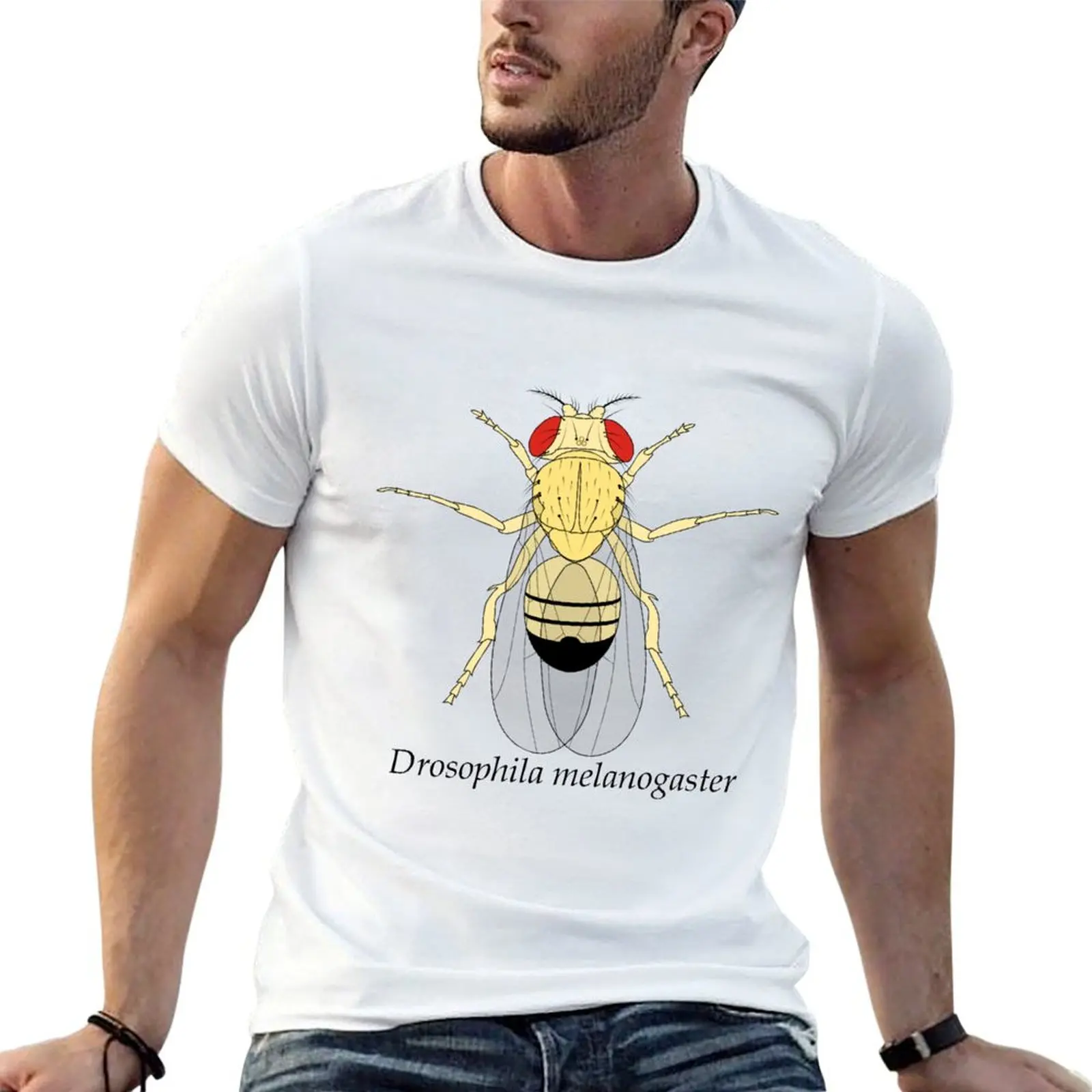 Фото Футболка Drosophila melanogaster из прочной ткани №1