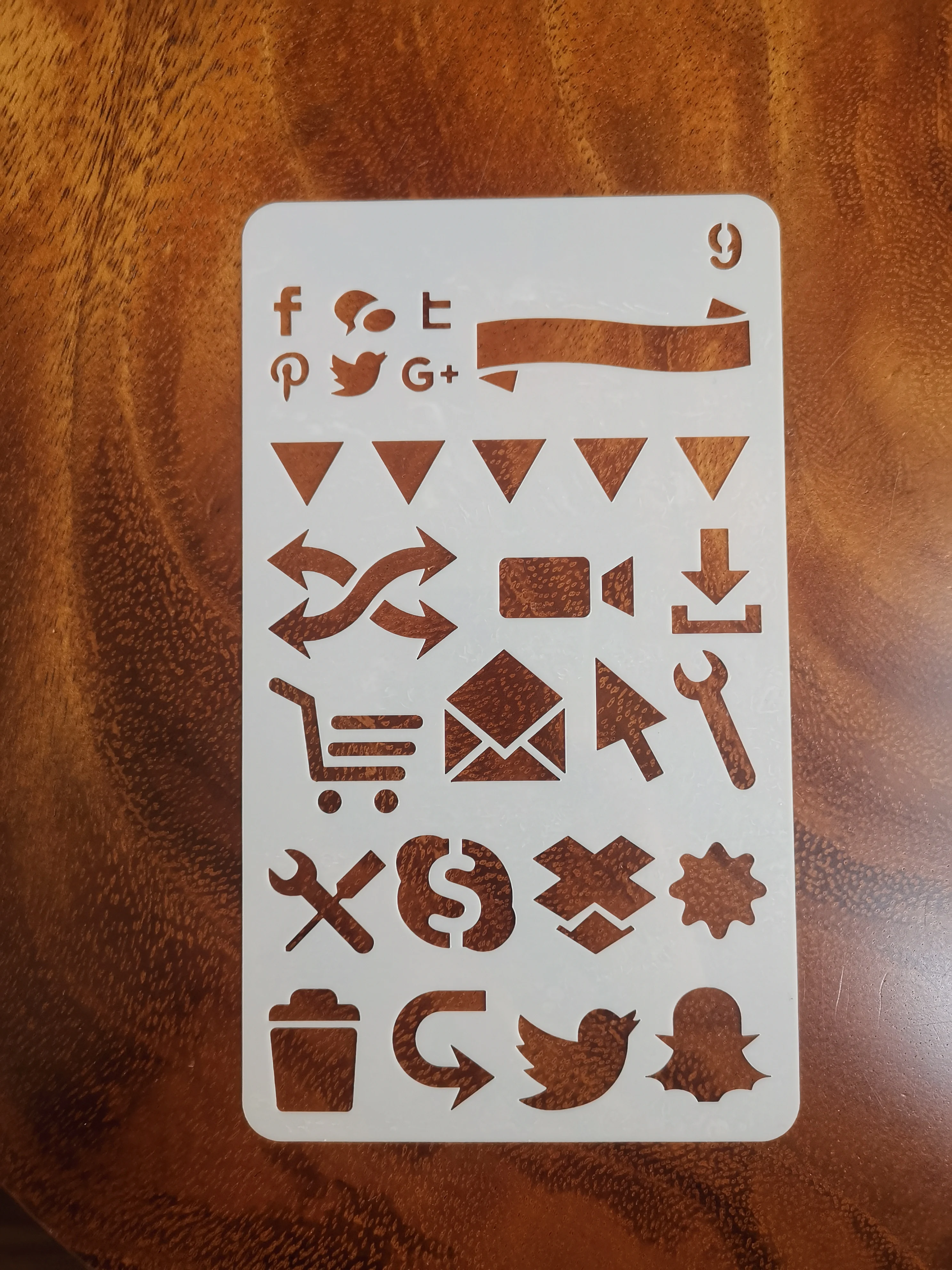 

Creative label Layering Stencils for Diy scrapbook/photo album Decorative Embossing spray painting tool graffiti hand