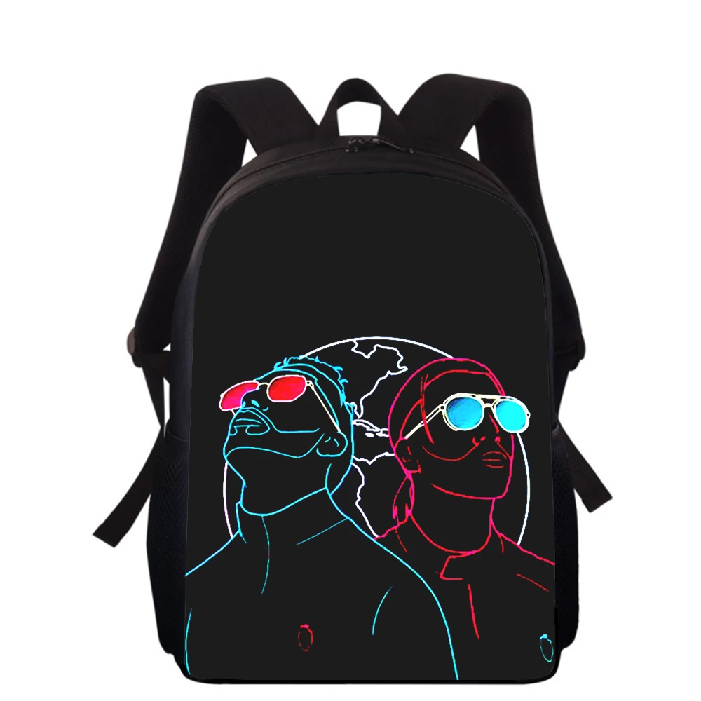 PNL Hip hop rapper 15” 3D Print Kids Backpack Primary School Bags for Boys Girls Back Pack Students School Book Bags