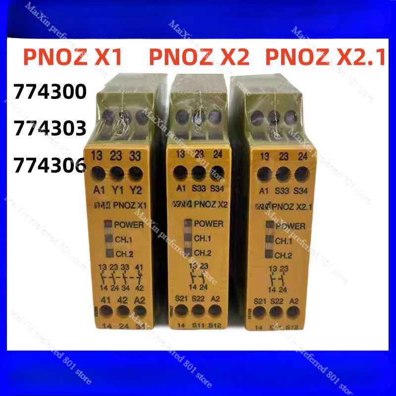 Оригинальное реле безопасности PNOZ X1 774300 X2 774303 X2.1 774306