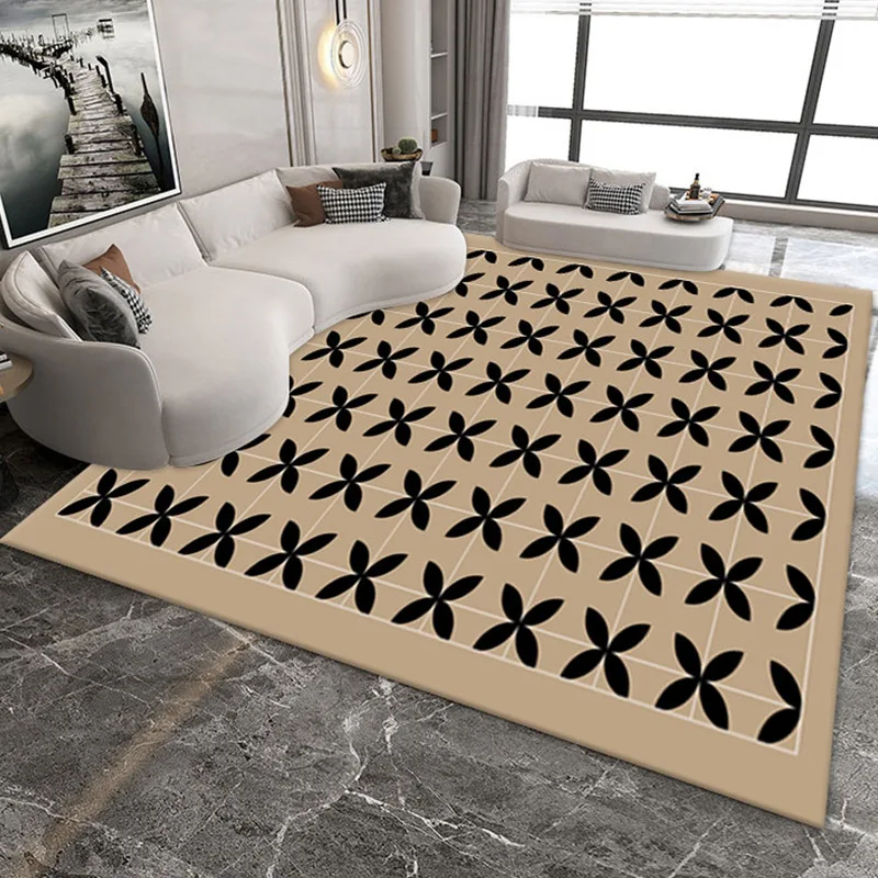 

Japanese-Style Wabi-Sabi Living Room Carpet Home Modern Minimalist Coffee Table Blanket Minimalist Bedroom Bedside Lounge Rug