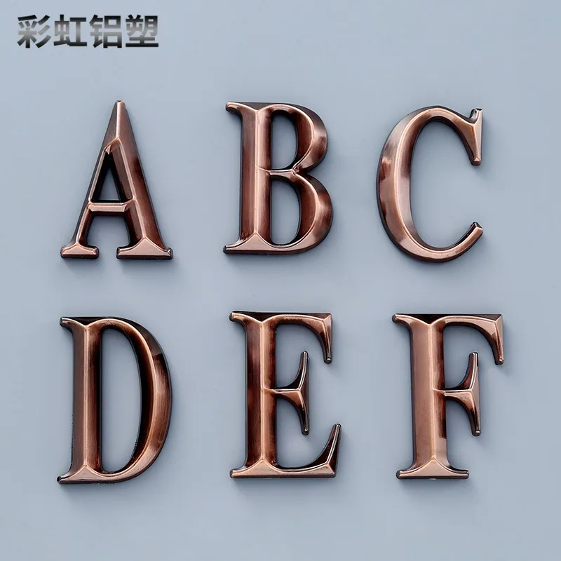 7 см 3D самоклеящаяся номер двери дома уличный знак цифровая квартира отель офис