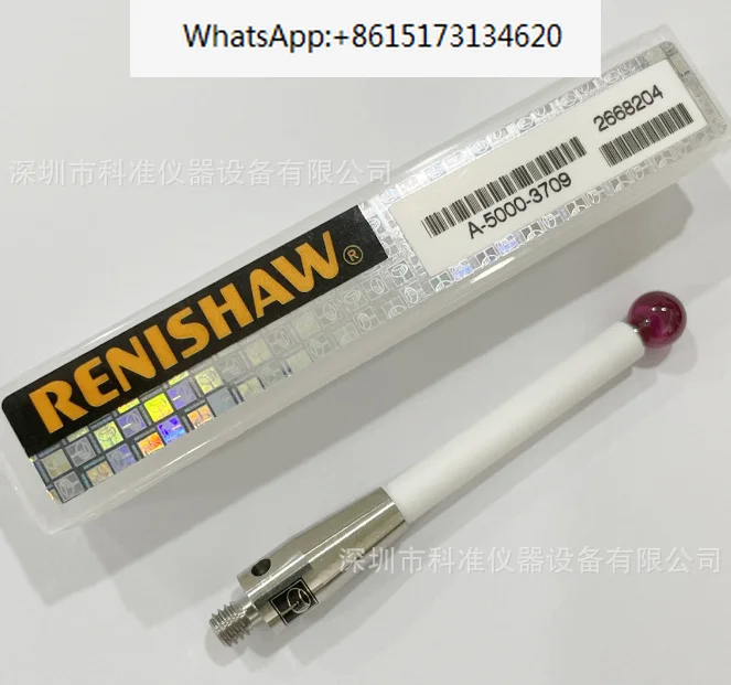 

Original Renishaw A-5000-3709 EWL 38.5mm M4 Ø 6mm Ruby Ball Stylus Ceramic Rod Probes CMM Touch Probe Stylus, Replace Probes