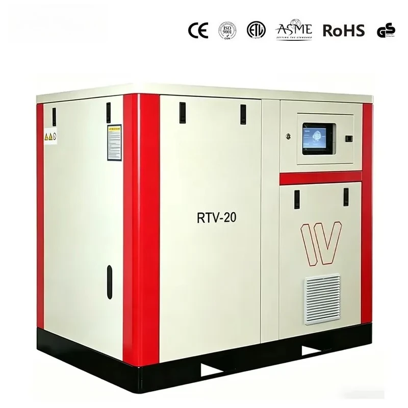 Фото Прямые продажи с завода RTTW: промышленный компрессор с постоянными магнитами, 15 кВт, 20 л.с., 2,2 м³/мин, 8 бар, 116 фунтов на кв. дюйм. №4