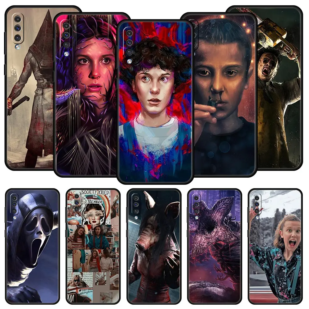 

Stranger Things TV Millie Phone Case For Samsung Galaxy A12 A32 A50 A70 A20E A20S A10 A10S A22 A30 A40 A52S A72 5G A02S Cover