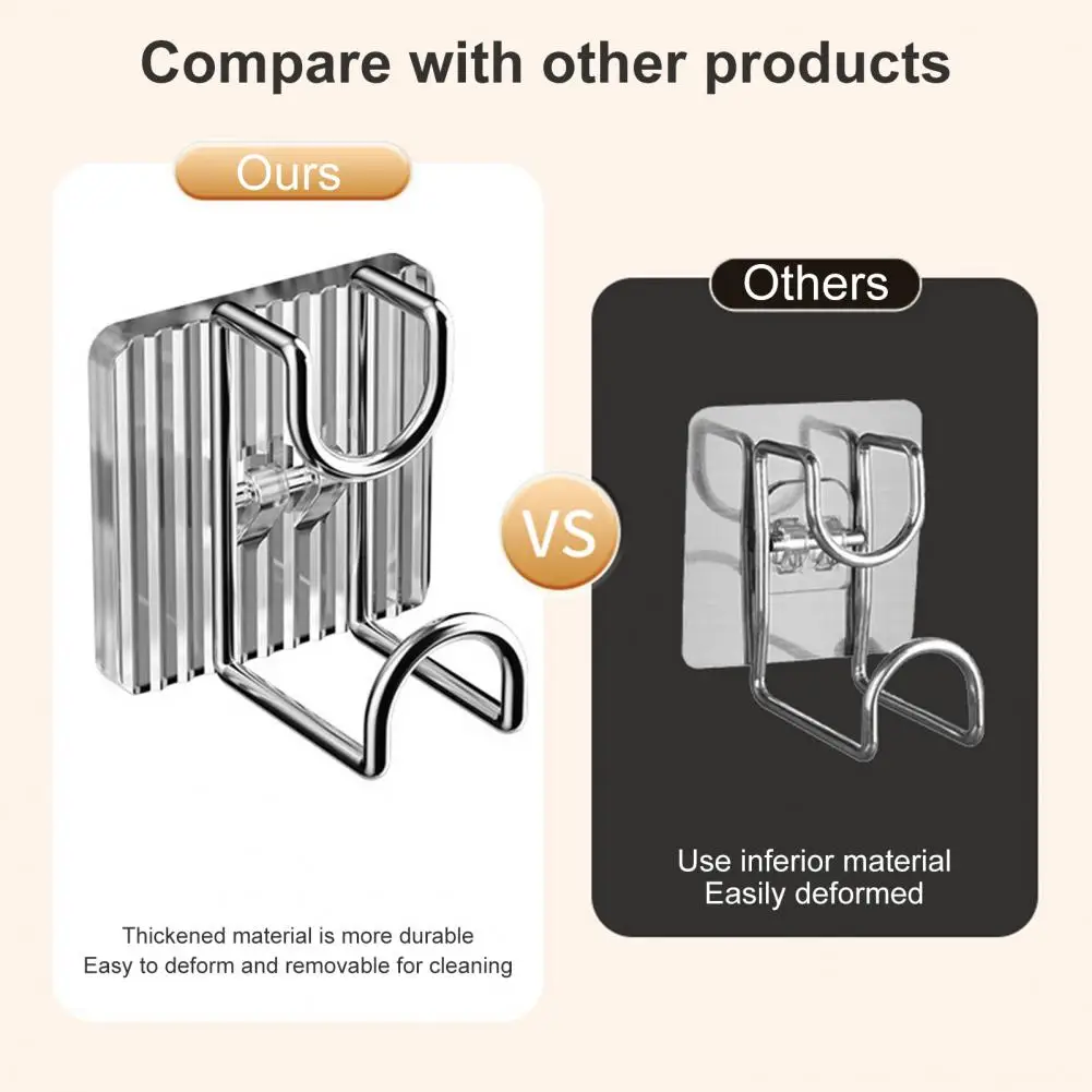 

2Pcs Bathroom Shelves Wall-mounted Storage Racks Bathroom Basin Wall Mounted Storage Shelves