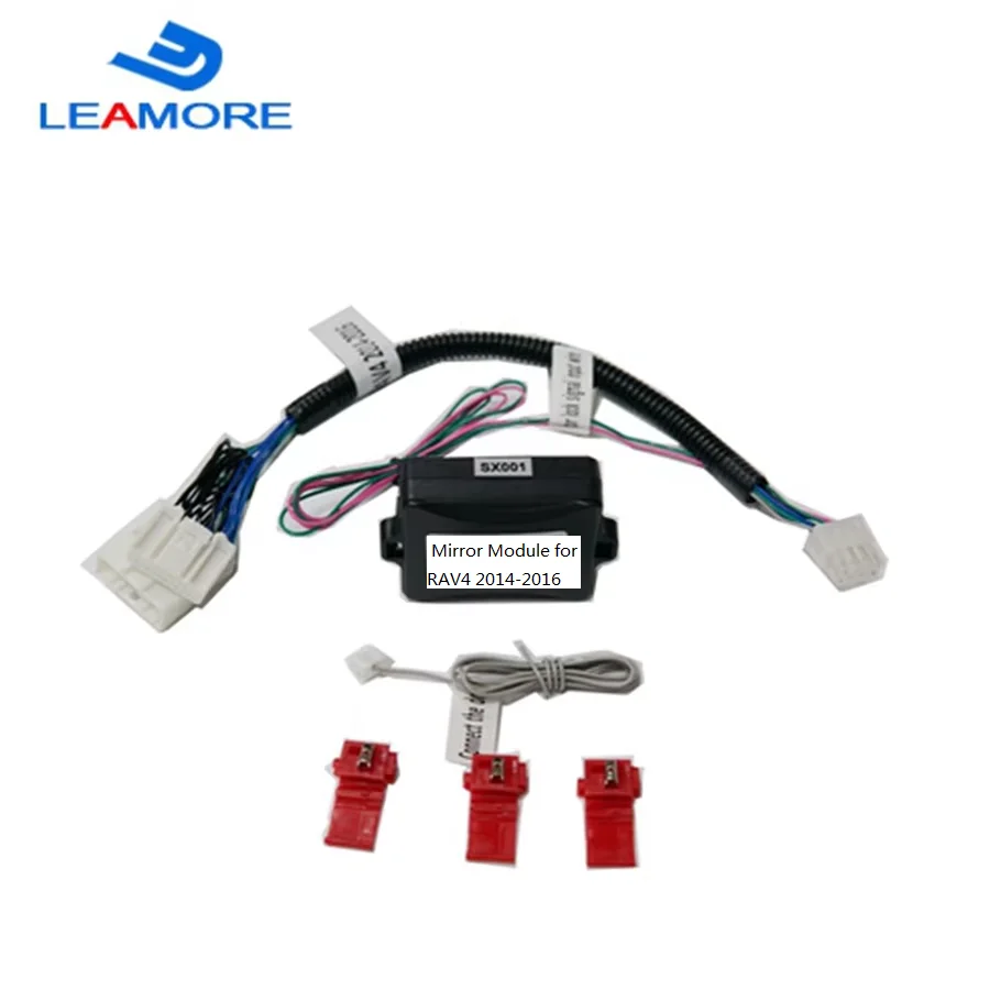 

Автомобильные аксессуары LY-LEAMORE, лидер продаж, складной модуль зеркала для RAV4 2014-2018, не подходит для камеры 360