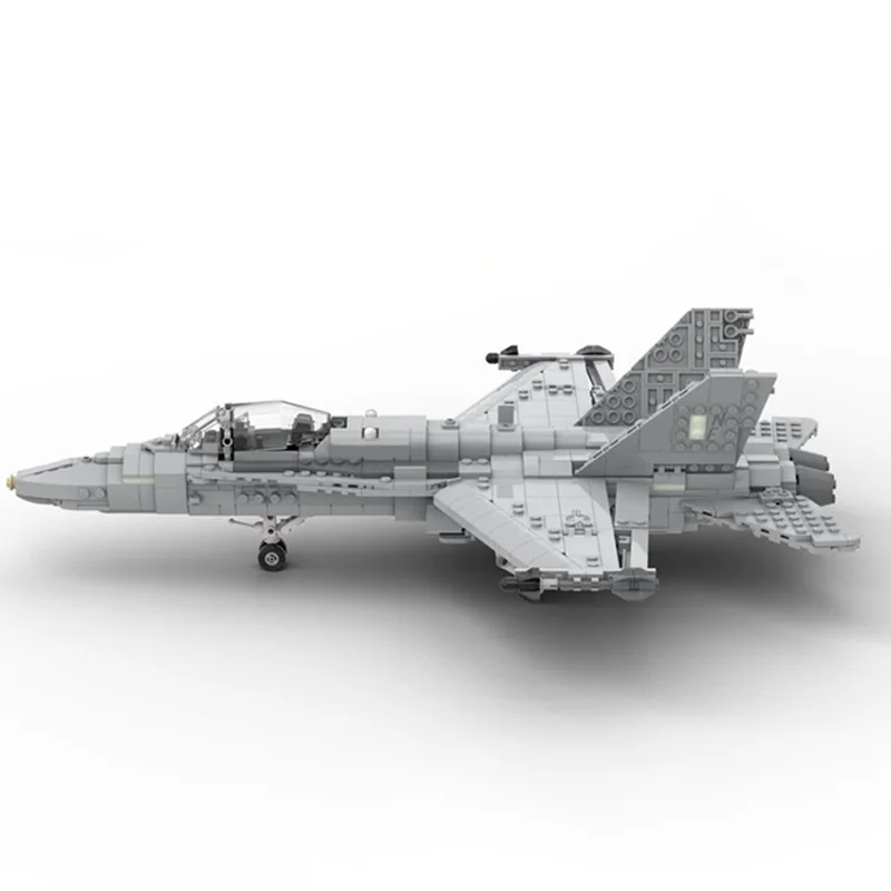 935 шт. MOC War Series McDonnell Douglas F-18C модель самолета, строительные блоки, штабелируемые кирпичи, креативные игрушки, подарок для детей, образовательные (art.: 3920cd101e915) - 3920cd101e915