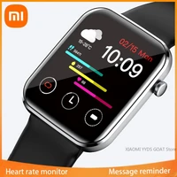 2022 xiaomi mijia smart watch men heart rate tracker full touch fitness waterproof mi smartwatch for ios android
